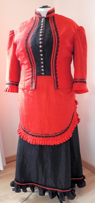 Kostüme historisch Verleih 19. Jahrhundert Kleid viktorianisch Steampunk Mottoparty